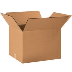 Made in USA - Pack of (15), 16" Wide x 20" Long x 10" High Corrugated Shipping Boxes - Apex Tool & Supply