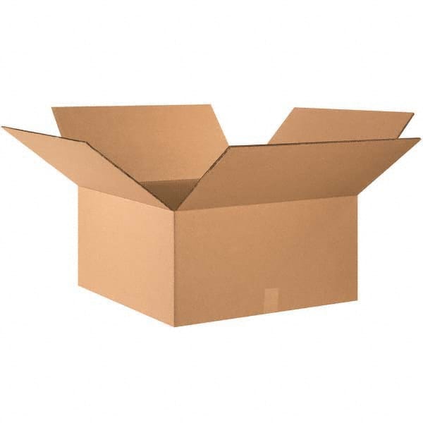 Made in USA - Pack of (10), 24" Wide x 24" Long x 10" High Corrugated Shipping Boxes - Apex Tool & Supply