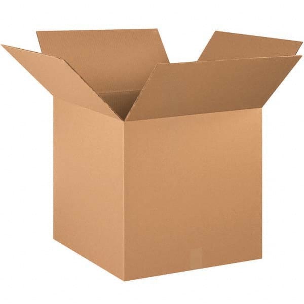 Made in USA - Pack of (10), 20" Wide x 20" Long x 24" High Corrugated Shipping Boxes - Apex Tool & Supply