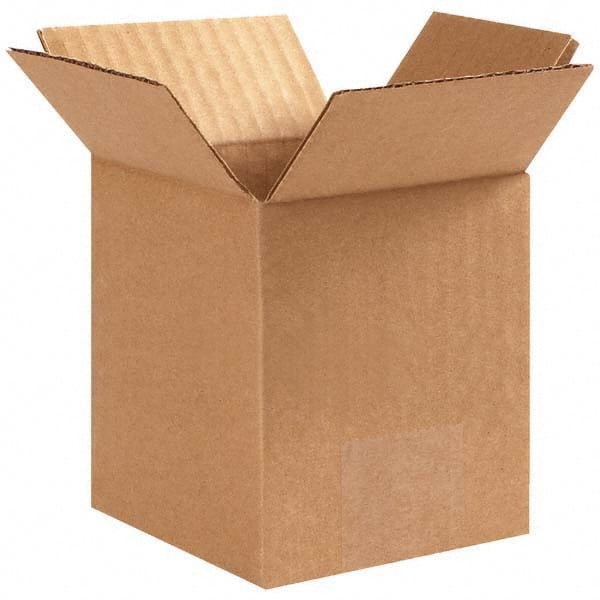 Made in USA - Pack of (25), 5" Wide x 5" Long x 6" High Moving Boxes - Apex Tool & Supply