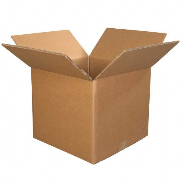 Made in USA - Pack of (5), 16" Wide x 16" Long x 16" High Heavy Duty Corrugated Boxes - Apex Tool & Supply