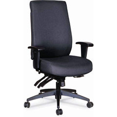 ALERA - Swivel & Adjustable Office Chairs Type: High Back Chair Color: Black - Apex Tool & Supply