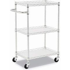 ALERA - Carts Type: Laundry/Liner Cart Number of Shelves: 3 - Apex Tool & Supply