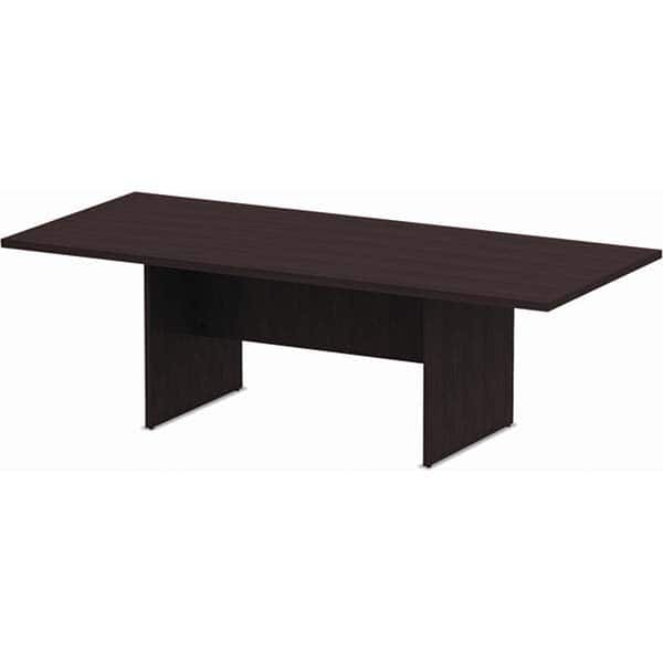 ALERA - Stationary Tables Type: Conference Table Material: Woodgrain Laminate - Apex Tool & Supply