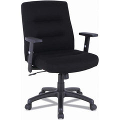 ALERA - Swivel & Adjustable Office Chairs Type: Petite/Office Color: Black - Apex Tool & Supply