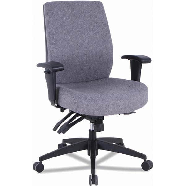 ALERA - Swivel & Adjustable Office Chairs Type: Multifunction Chair Color: Gray - Apex Tool & Supply