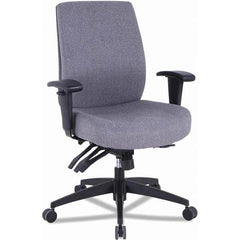 ALERA - Swivel & Adjustable Office Chairs Type: Multifunction Chair Color: Gray - Apex Tool & Supply