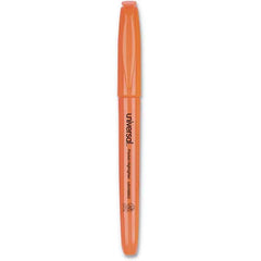 UNIVERSAL - Markers & Paintsticks Type: Highlighters Color: Fluorescent Orange - Apex Tool & Supply