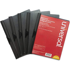 UNIVERSAL - Portfolios, Report Covers & Pocket Binders Three Hole Report Cover Type: Clip Style Width (Inch): 11.81 - Apex Tool & Supply