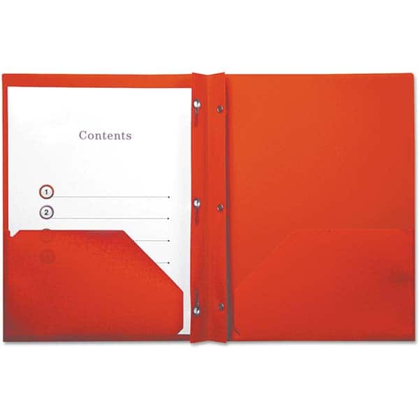 UNIVERSAL - Portfolios, Report Covers & Pocket Binders Three Hole Report Cover Type: Report Cover-Tang/Prong Binding Width (Inch): 9.84 - Apex Tool & Supply
