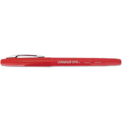 UNIVERSAL - Pens & Pencils Type: Stick Pen Color: Red - Apex Tool & Supply