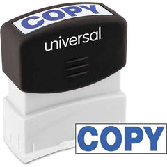 UNIVERSAL - Pre-inked Stock Stamps Type: Message Message: COPY - Apex Tool & Supply