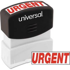 UNIVERSAL - Pre-inked Stock Stamps Type: Message Message: URGENT - Apex Tool & Supply