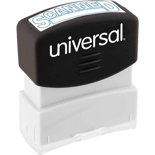 UNIVERSAL - Pre-inked Stock Stamps Type: Message Message: SCANNED - Apex Tool & Supply
