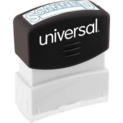UNIVERSAL - Pre-inked Stock Stamps Type: Message Message: SCANNED - Apex Tool & Supply