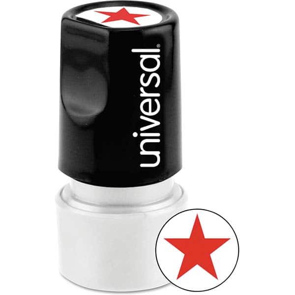 UNIVERSAL - Pre-inked Stock Stamps Type: Message Message: STAR (ICON) - Apex Tool & Supply