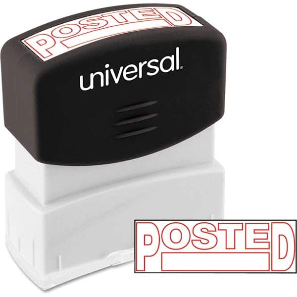 UNIVERSAL - Pre-inked Stock Stamps Type: Message Message: POSTED - Apex Tool & Supply