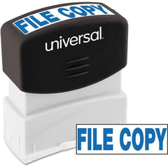UNIVERSAL - Pre-inked Stock Stamps Type: Message Message: FILE COPY - Apex Tool & Supply