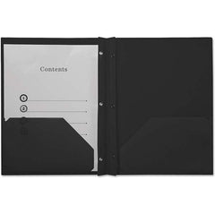 UNIVERSAL - Portfolios, Report Covers & Pocket Binders Three Hole Report Cover Type: Report Cover-Tang/Prong Binding Width (Inch): 9.84 - Apex Tool & Supply