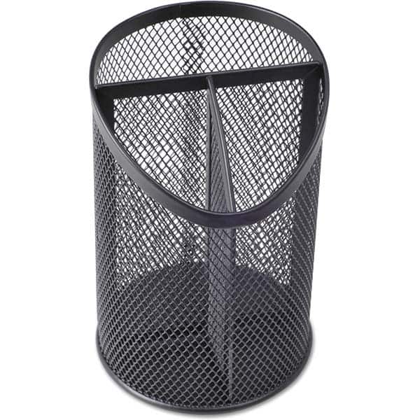 UNIVERSAL - Desktop File Organizers Type: Pencil Cup Color: Black - Apex Tool & Supply