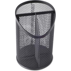 UNIVERSAL - Desktop File Organizers Type: Pencil Cup Color: Black - Apex Tool & Supply