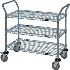 Utility Cart: Steel, Gray