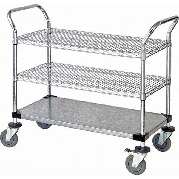 Quantum Storage - Carts Type: Utility Cart Load Capacity (Lb.): 1200.000 - Apex Tool & Supply