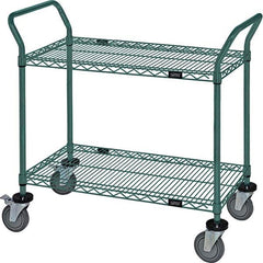 Utility Cart: Steel, Green