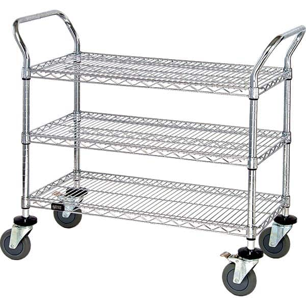 Quantum Storage - Carts Type: Utility Cart Load Capacity (Lb.): 1200.000 - Apex Tool & Supply