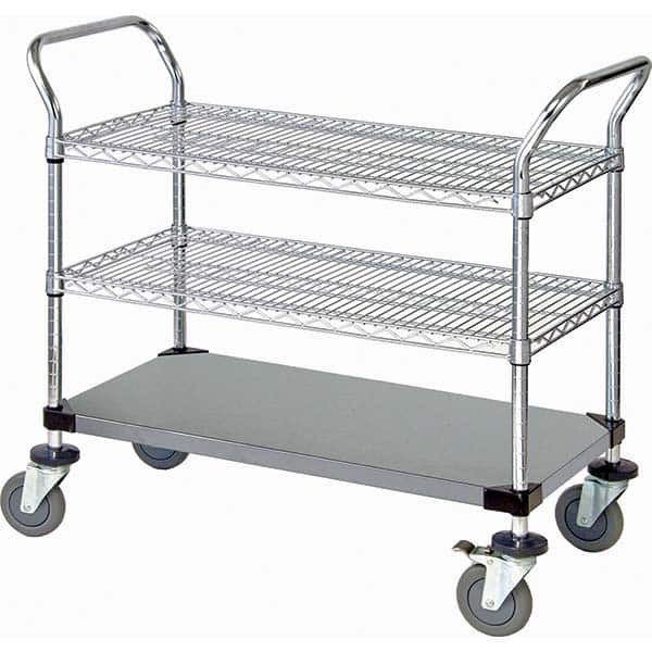 Quantum Storage - Carts Type: Utility Cart Load Capacity (Lb.): 1200.000 - Apex Tool & Supply