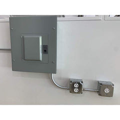 Panel Built - Temporary Structure Parts & Accessories Type: Wiring Additional Information: Outlet Boxes; Switches; Wiring; Conduit Fit Into Binder Post - Apex Tool & Supply