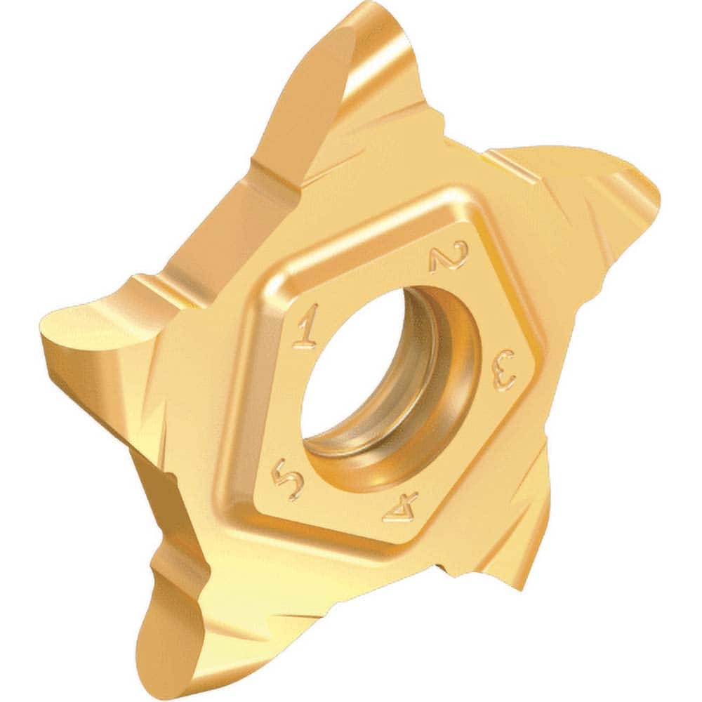 Iscar - Grooving Inserts Insert Style: PENTA Insert Size: 17N239P120 - Apex Tool & Supply