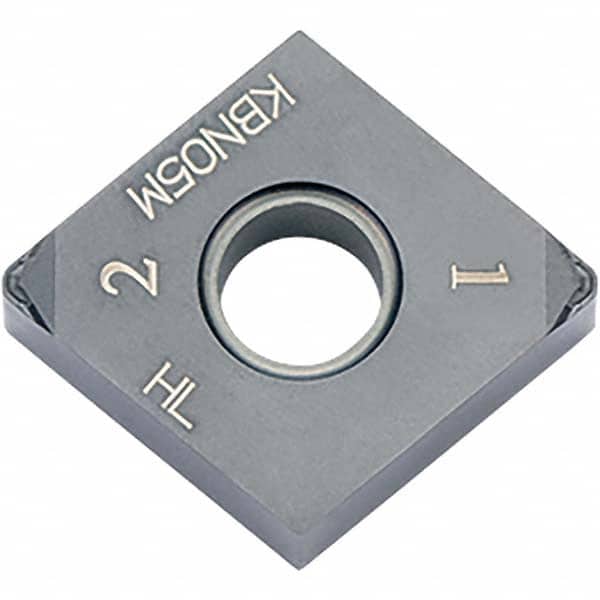 Kyocera - CNGM432 ME-HL Grade KBN05M CBN Turning Insert - Apex Tool & Supply