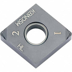 Kyocera - CNGM432 ME-HL Grade KBN05M CBN Turning Insert - Apex Tool & Supply