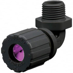 Hubbell Wiring Device-Kellems - 0.75 to 0.88" General Elbow Strain Relief Cord Grip - Apex Tool & Supply