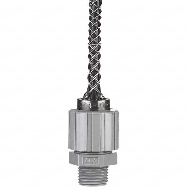 Hubbell Wiring Device-Kellems - 0.75 to 0.87" Liquidtight Straight Strain Relief Cord Grip - Apex Tool & Supply