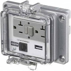 Hubbell Wiring Device-Kellems - Data Port Receptacles Receptacle Configuration: Ethernet Number of Ports: 1 - Apex Tool & Supply
