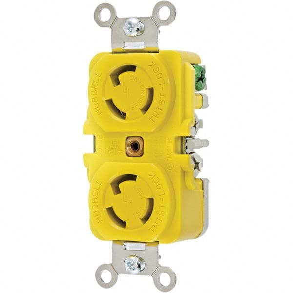 Hubbell Wiring Device-Kellems - Twist Lock Receptacles Receptacle/Part Type: Receptacle Gender: Female - Apex Tool & Supply