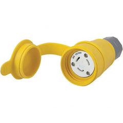 Hubbell Wiring Device-Kellems - 125/250 VAC 30A NonNEMA Industrial Twist Lock Connector - Apex Tool & Supply