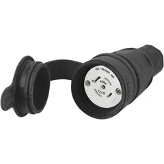 Hubbell Wiring Device-Kellems - 3-Phase Wye 120/208 VAC 20A NEMA L21-20R Industrial Twist Lock Connector - Apex Tool & Supply