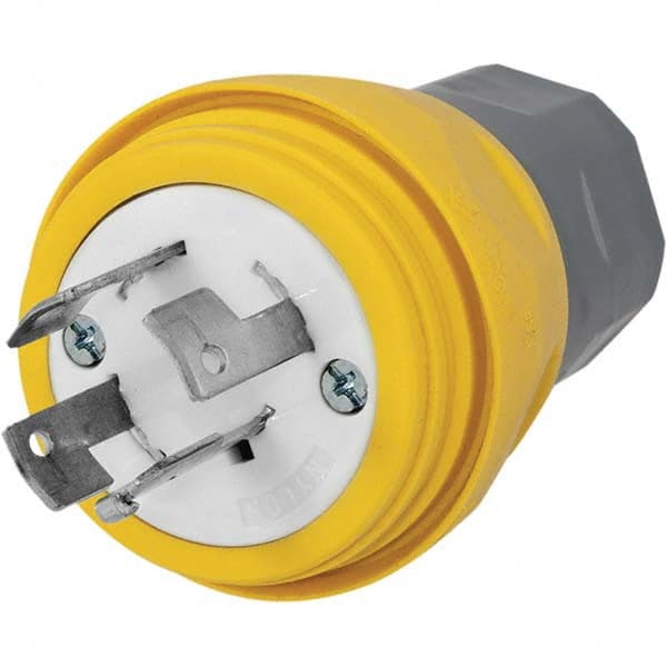 Hubbell Wiring Device-Kellems - 3-Phase Wye 120/208 VAC 20A NonNEMA Industrial Twist Lock Plug - Apex Tool & Supply