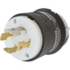 Hubbell Wiring Device-Kellems - 3-Phase Wye 277/480 VAC 30A NEMA L19-30P Industrial Twist Lock Plug - Apex Tool & Supply