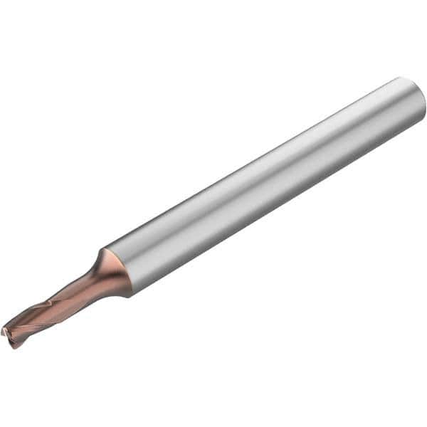 Seco - 3mm Diam 3 Flute Solid Carbide 0.2mm Corner Radius End Mill - Apex Tool & Supply