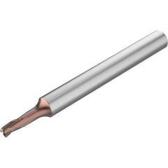 Seco - 3mm Diam 3 Flute Solid Carbide 0.2mm Corner Radius End Mill - Apex Tool & Supply