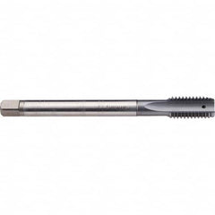 Emuge - M18x1.50 Metric Fine 6H 0 Flute TiCN Finish Cobalt Machine Tap - Apex Tool & Supply