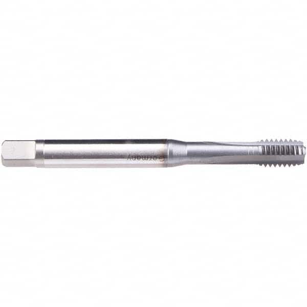 Emuge - M4x0.70 Metric 6H 0 Flute TiCN Finish Cobalt Machine Tap - Apex Tool & Supply