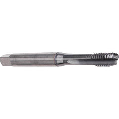 Emuge - M8x1.25 Metric 6H 3 Flute TiCN Finish Cobalt Machine Tap - Apex Tool & Supply