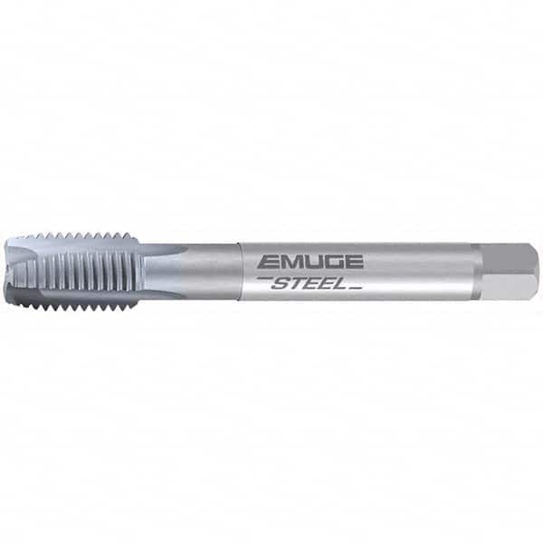 Emuge - M24x3.00 Metric 6H 0 Flute CRT Finish Powdered Metal Spiral Point Tap - Apex Tool & Supply