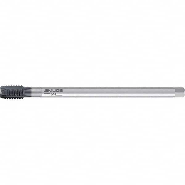 Emuge - M8x1.25 Metric 6H 0 Flute GLT-1 Finish Cobalt Spiral Point Tap - Apex Tool & Supply