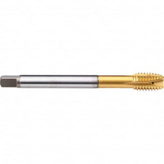 Emuge - M14x2.00 Metric 6G 0 Flute TiN Finish Cobalt Spiral Point Tap - Apex Tool & Supply